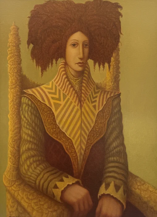 British Artist GEORGE UNDERWOOD - Seated